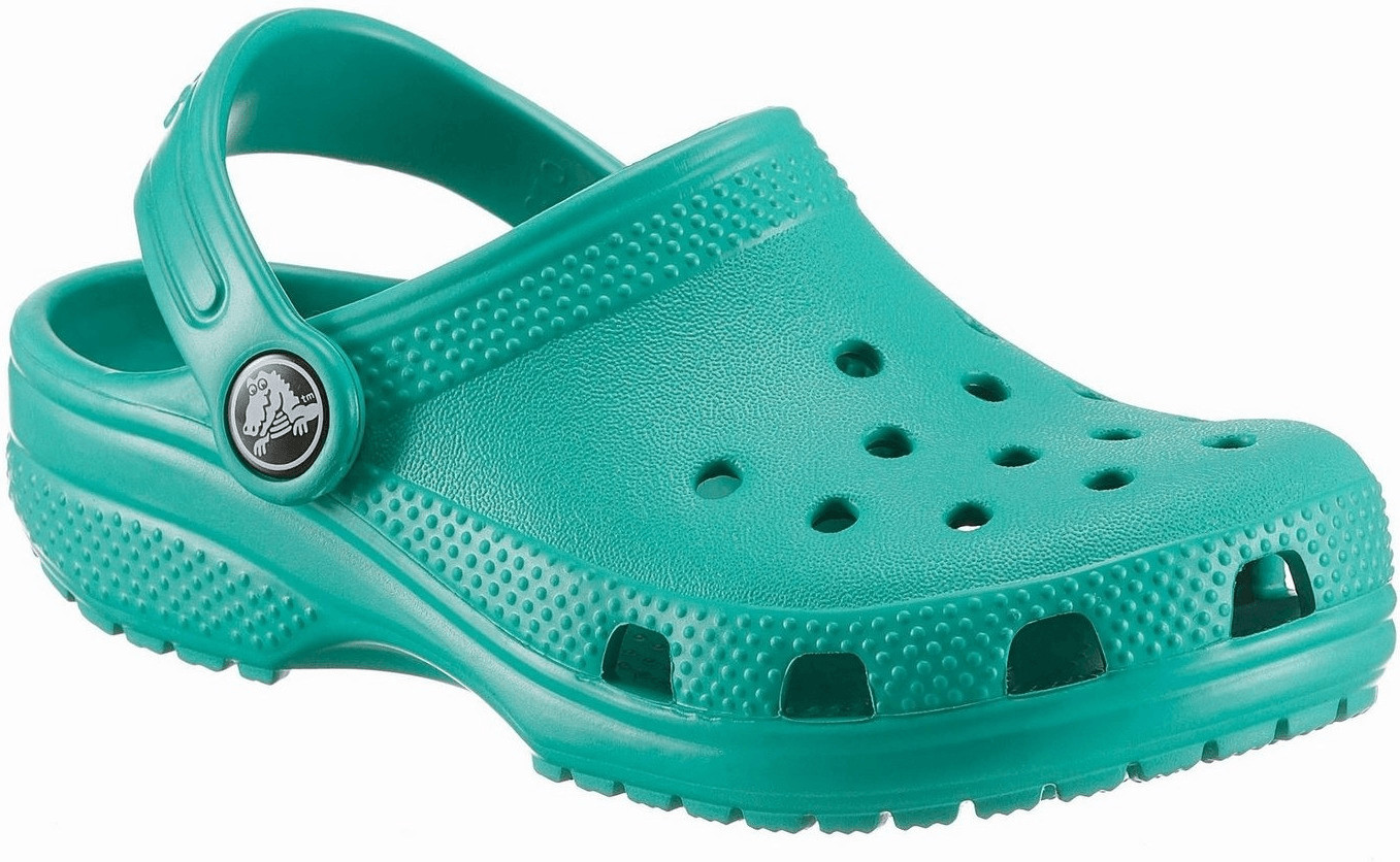 Kids crocs teal clearance