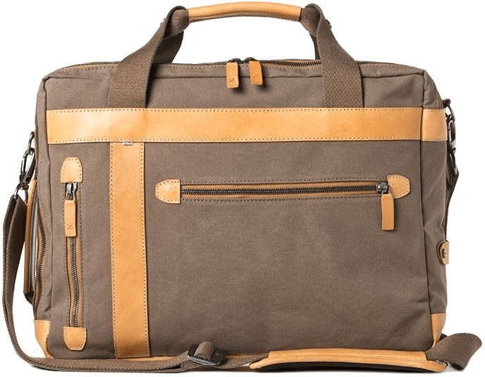 Barber Shop Convertible Bag Undercut canvas brown