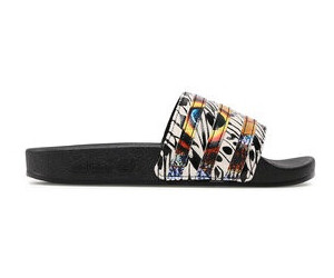 Adilette cloudfoam plus stripes slides discount