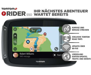 GPS TomTom Rider 550 Premium Pack - GPS moto et scooter - TEAMAXE