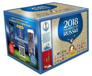 Panini WM 2018 Russland 40 Sticker Original verpackt in 8 Tüten 