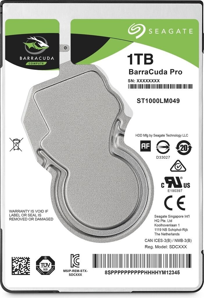Seagate Barracuda Pro 1TB (ST1000LM049)