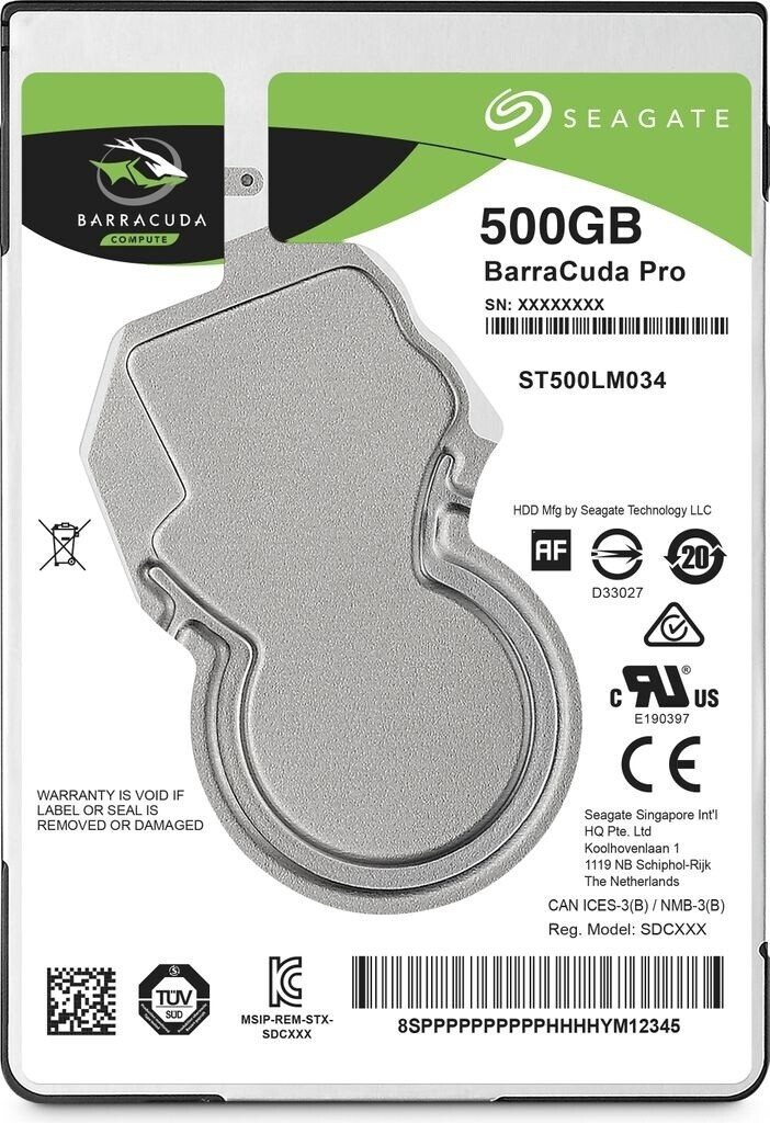 Seagate Barracuda Pro 500GB (ST500LM034)