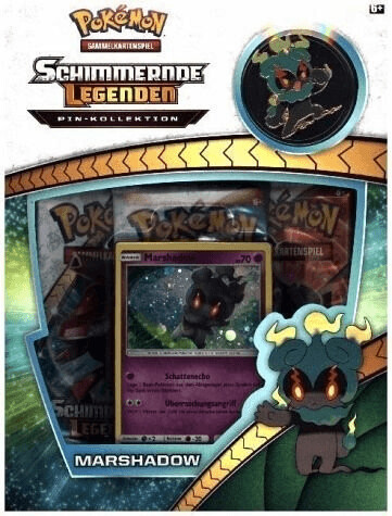Pokémon Pin Box Schimmernde Legenden Marshadow (allemand)