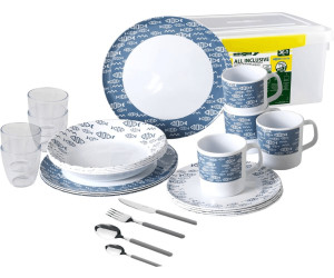 BRUNNER Tazza Campeggio Bianco e Blu