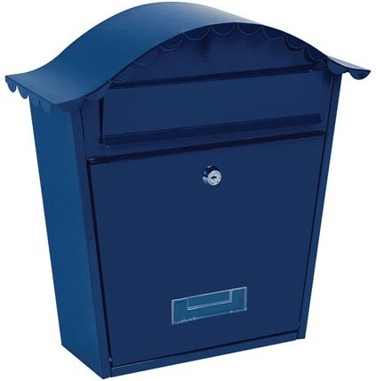 Perel Boîte aux lettres Paris bleu