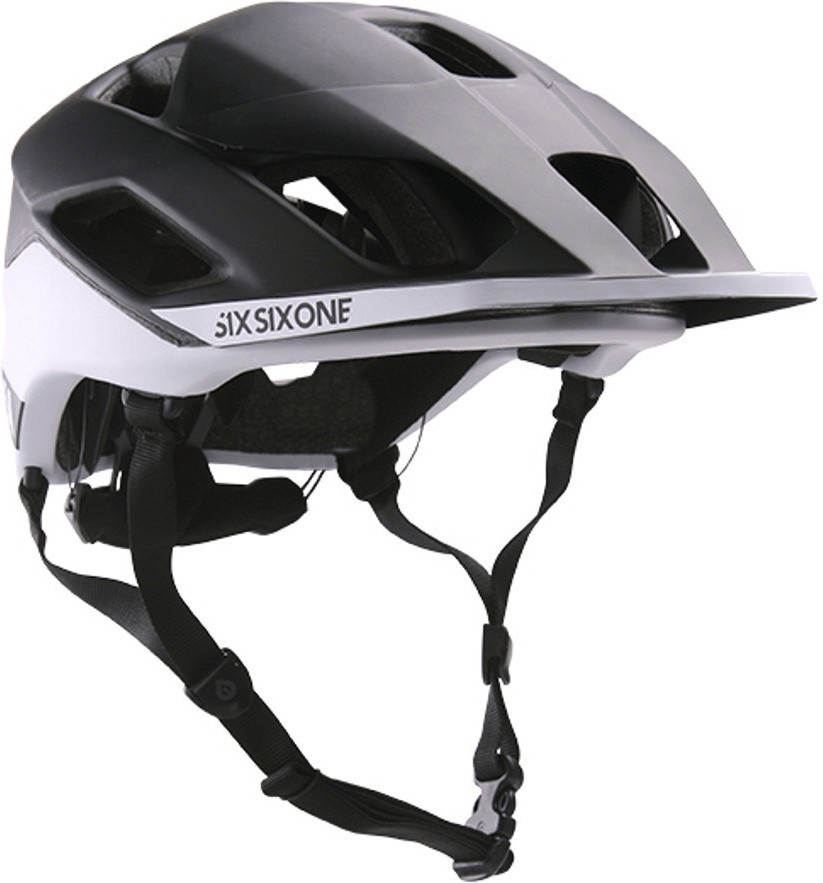 SixSixOne Evo AM Patrol balck-white