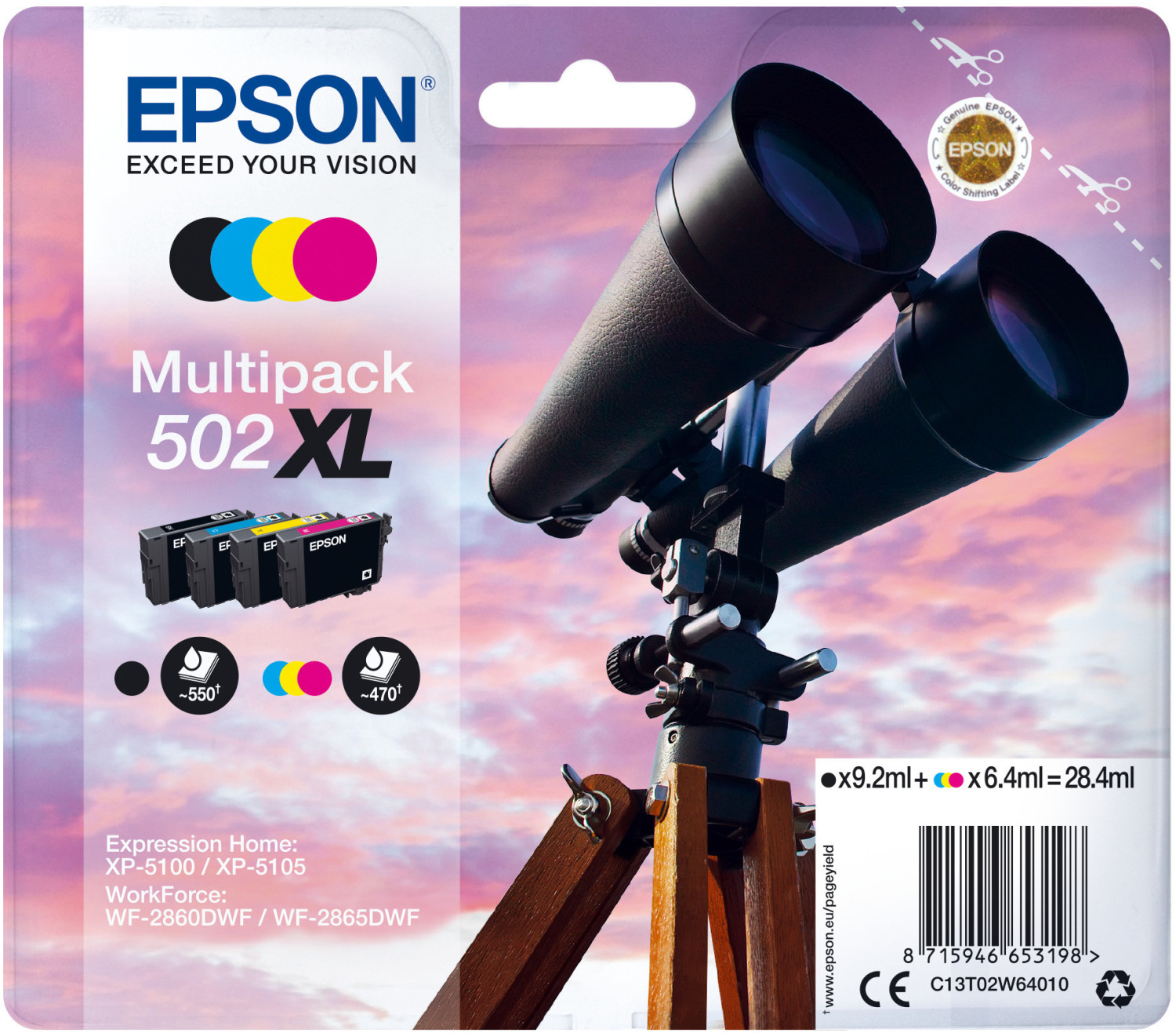 Epson 502XL (C13T02W64010)