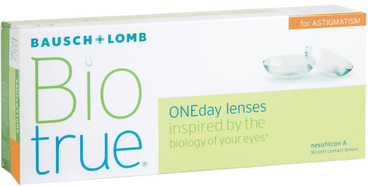 Bausch & Lomb Biotrue ONEday for Astigmatism -5.50 (30 lentilles)