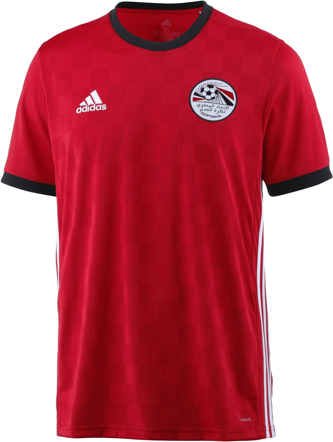 Produktbild von UNITIF Ägypten Fußball Trikot EG-115 Schwarz - Herren Fußballshirt Aus Mikrofaser