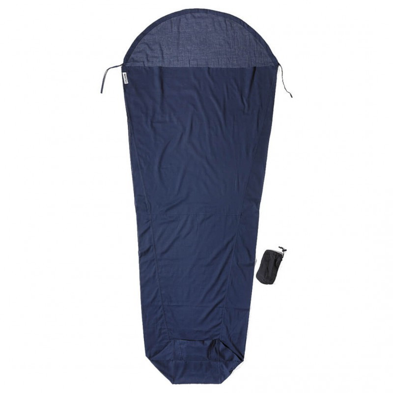 Cocoon MummyLiner Microfiber (240, bleu)