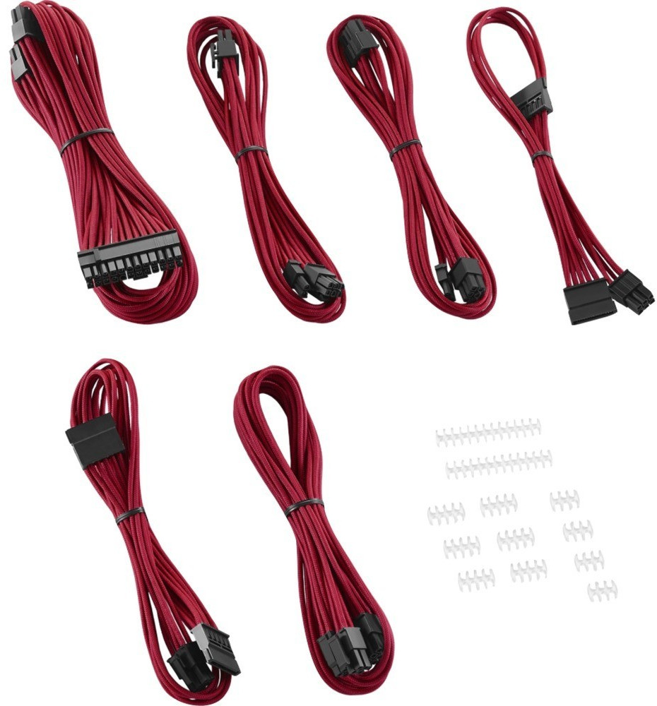 CableMod C-Series ModFlex Essentials Cable Kit red (CM-CSI-EKIT-KR-R)