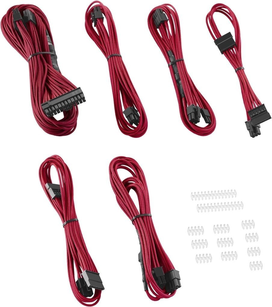 CableMod C-Series ModFlex Essentials Cable Kit red (CM-CSR-EKIT-KR-R)