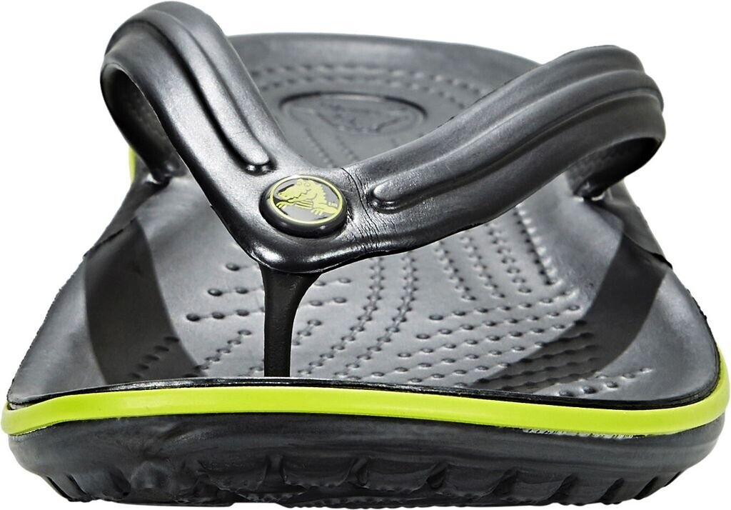 Crocs Crocband Flip graphite volt green ab 19 54 Preisvergleich bei idealo