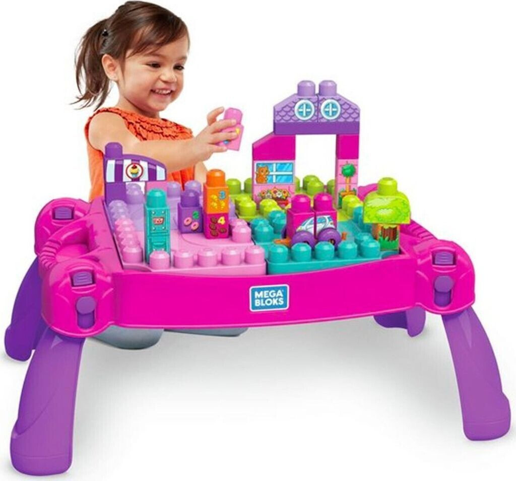 Mega bloks table pink argos shop