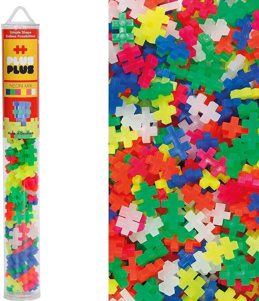 Plus-Plus Neon Mix 100 tube