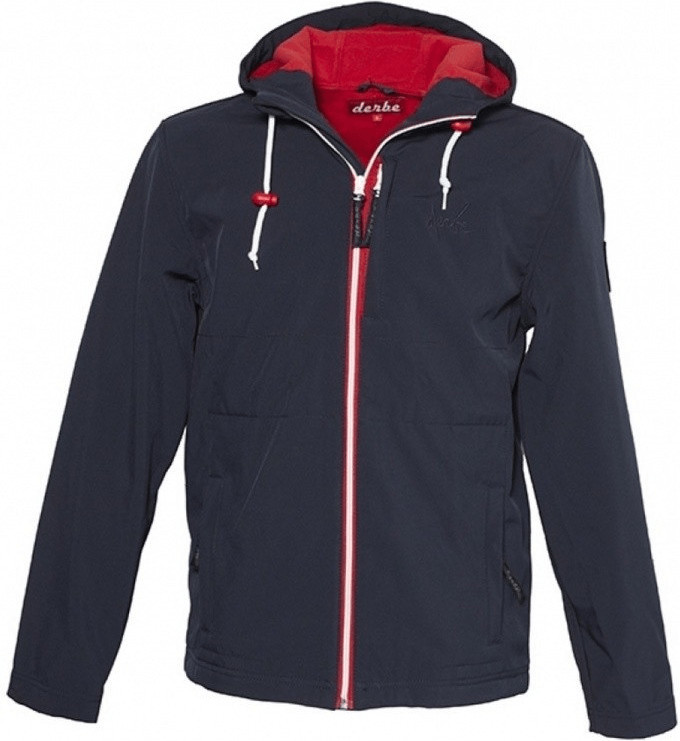 Derbe Softshell Jacket (2000-010-0309) navy/red