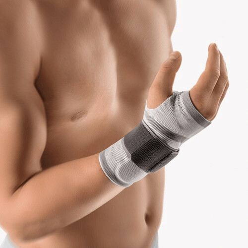 Bort Activemed wrist bandage silver