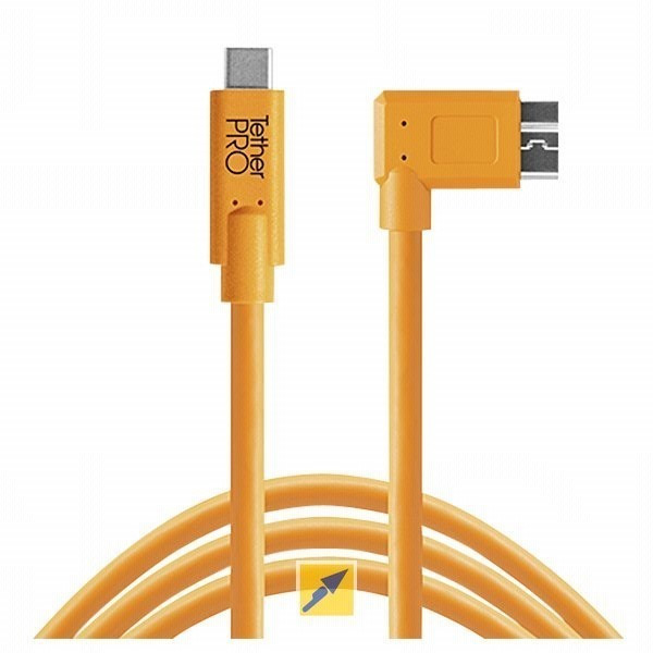 Photos - Cable (video, audio, USB) Tether Tools CUC33R15-ORG 