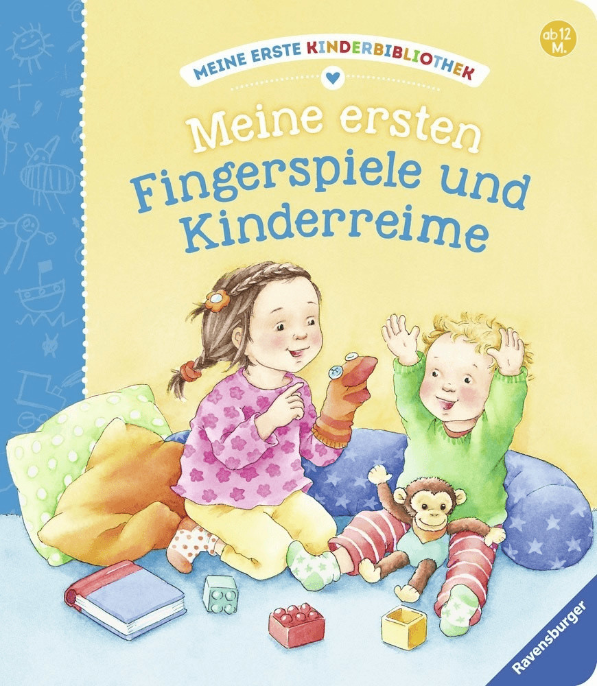 Meine erste Kinderbibliothek Meine ersten Fingerspiele und Kinderreime (Marlis Scharff-Kniemeyer/Volksgut)
