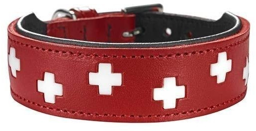 Hunter Dog Collar Swiss 65 51-58,5 cm 39 mm red