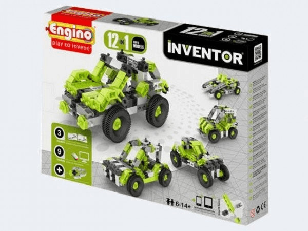 Engino Inventor Cars 12 modèles