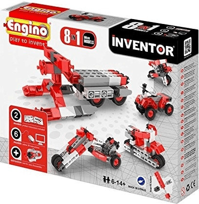 Engino Inventor Motorbikes 8 modèles
