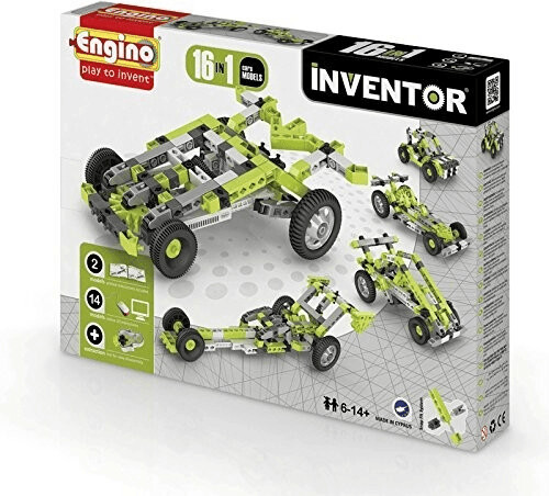 Engino Inventor Cars 16 modèles
