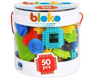 Multi Colour Bloko Bloko503503 100 Pieces Construction Tooth Blocks Tube 