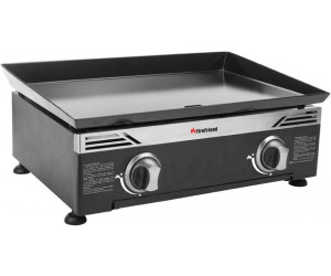 FireFriend BQ 6342F au meilleur prix sur Plancha à gaz FireFriend BQ 6342F – 2 brûleurs – Plaque de