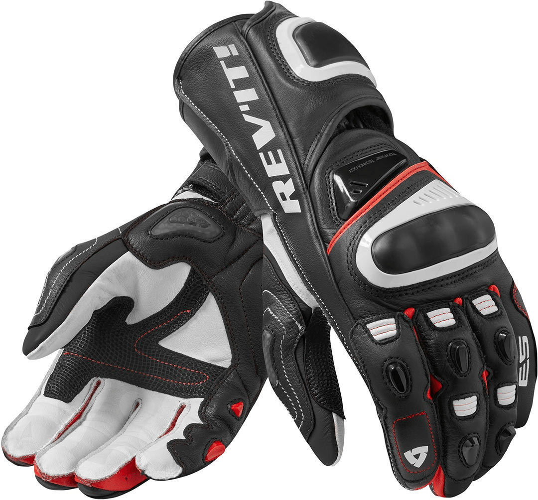 REV'IT! Gants Jerez 3 noir/rouge