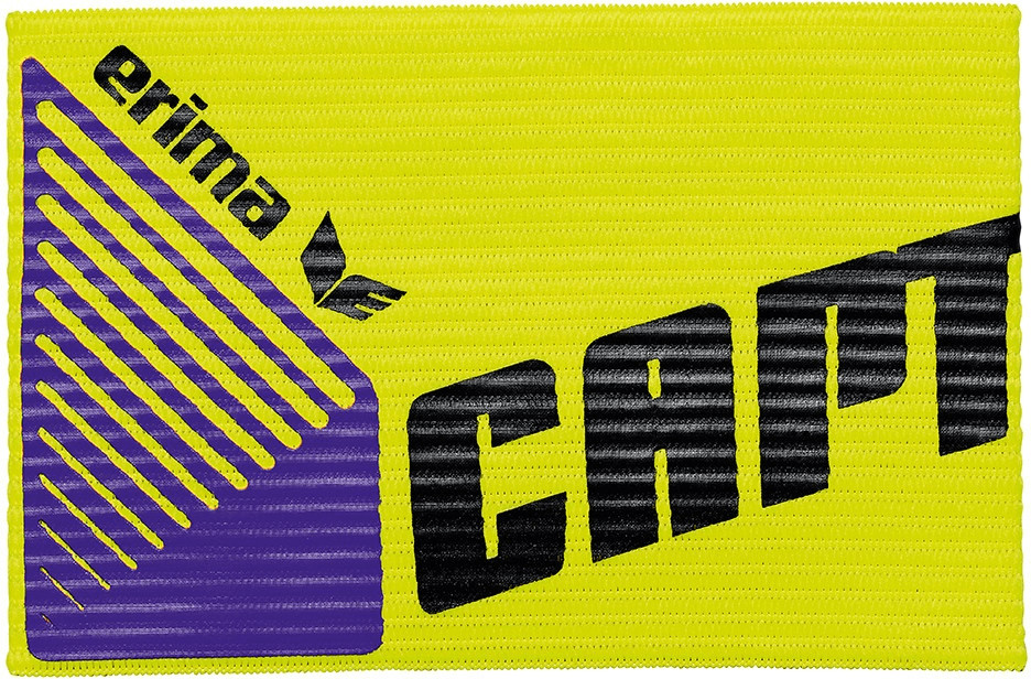 Erima Captain Armband neon yellow/black