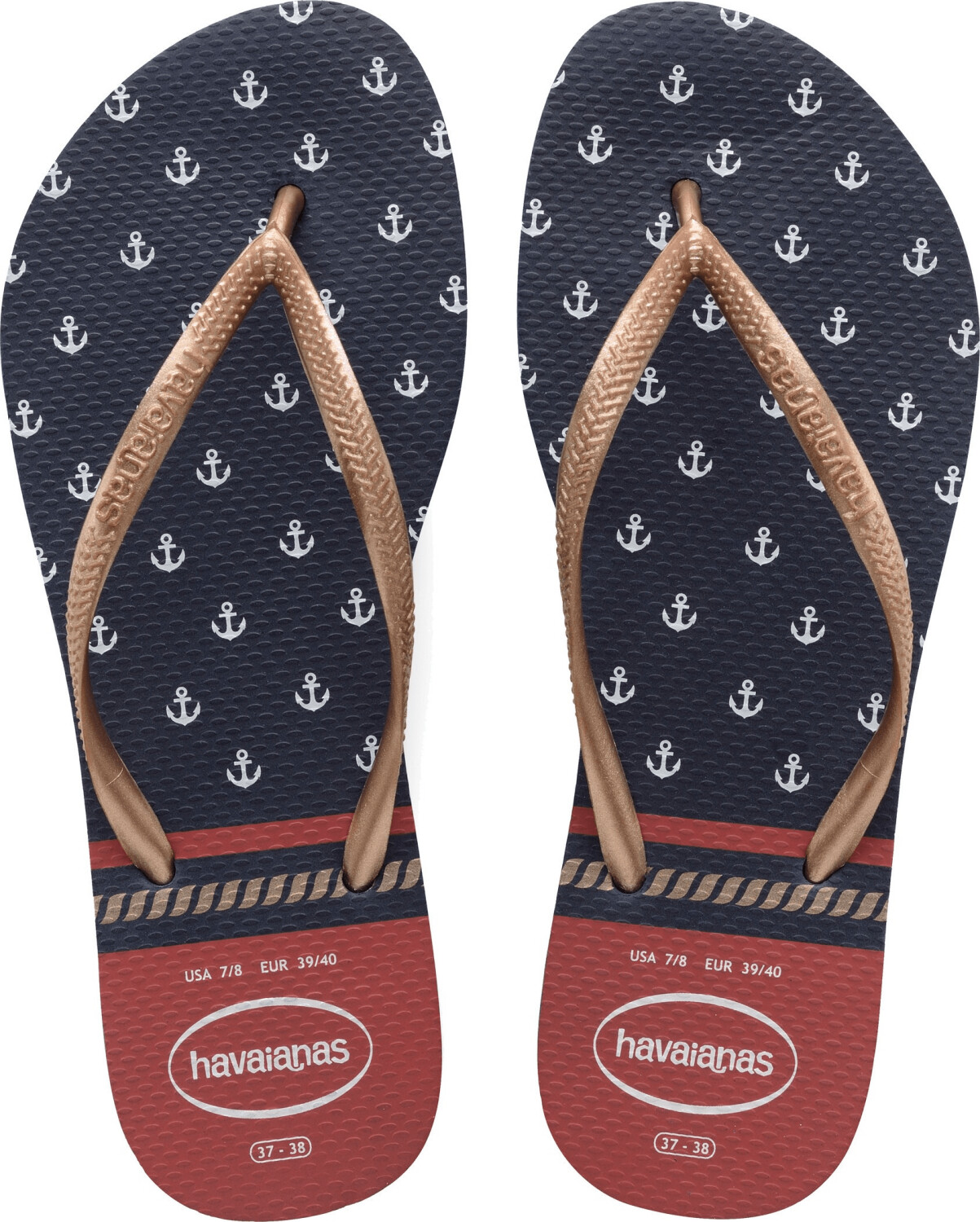 havaianas slim nautical