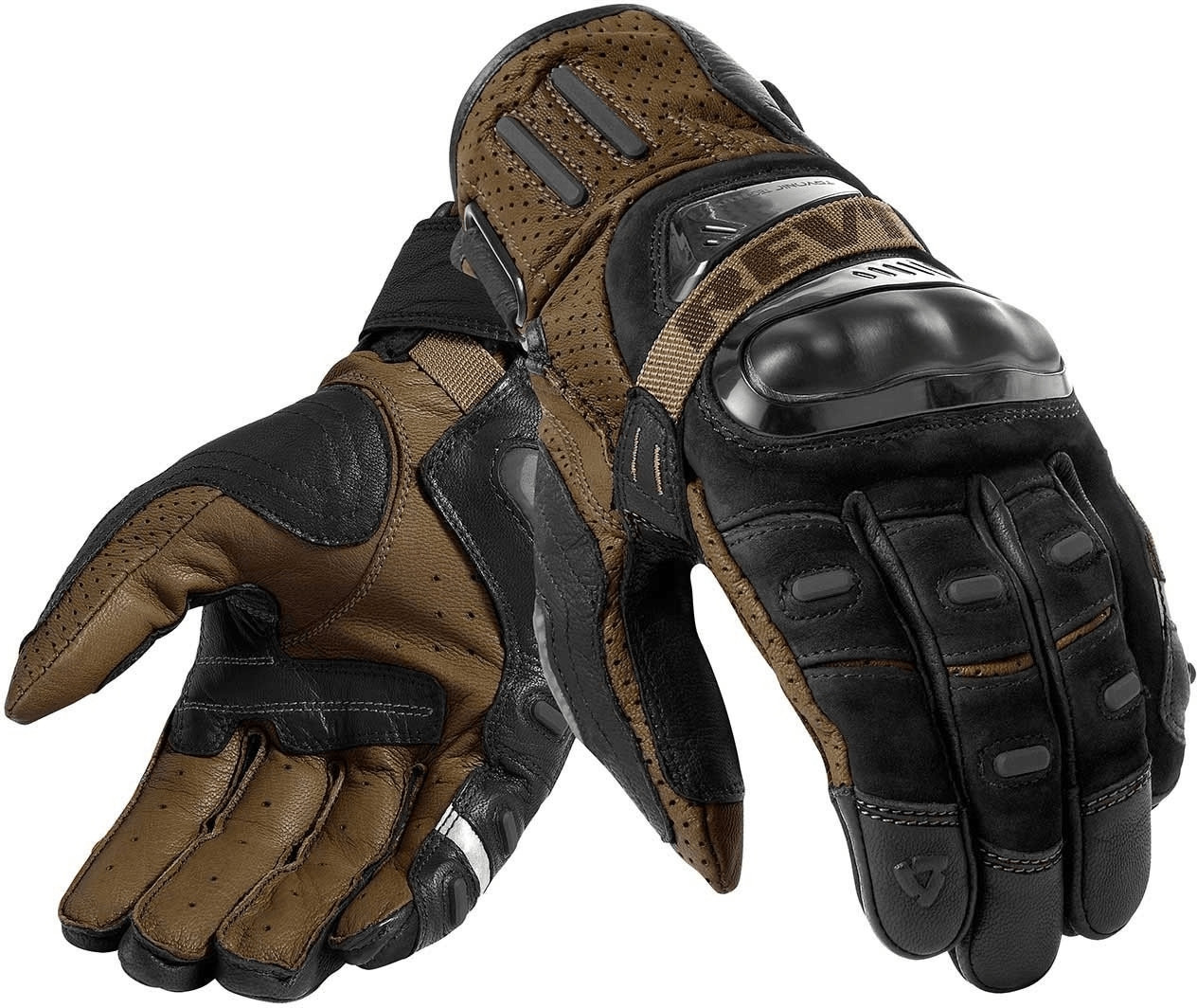 REV'IT! Gants Cayenne Pro noir/marron