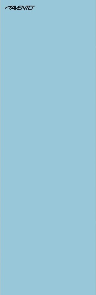 Avento Tapis de yoga 160 x 60cm bleu