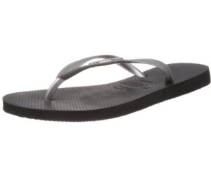 Havaianas logo discount metallic black