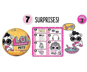 Lol surprise pets series 3 hotsell
