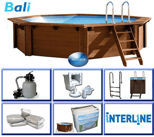 Interline Bali Ø 530 x 136 cm (Poolset Standard)