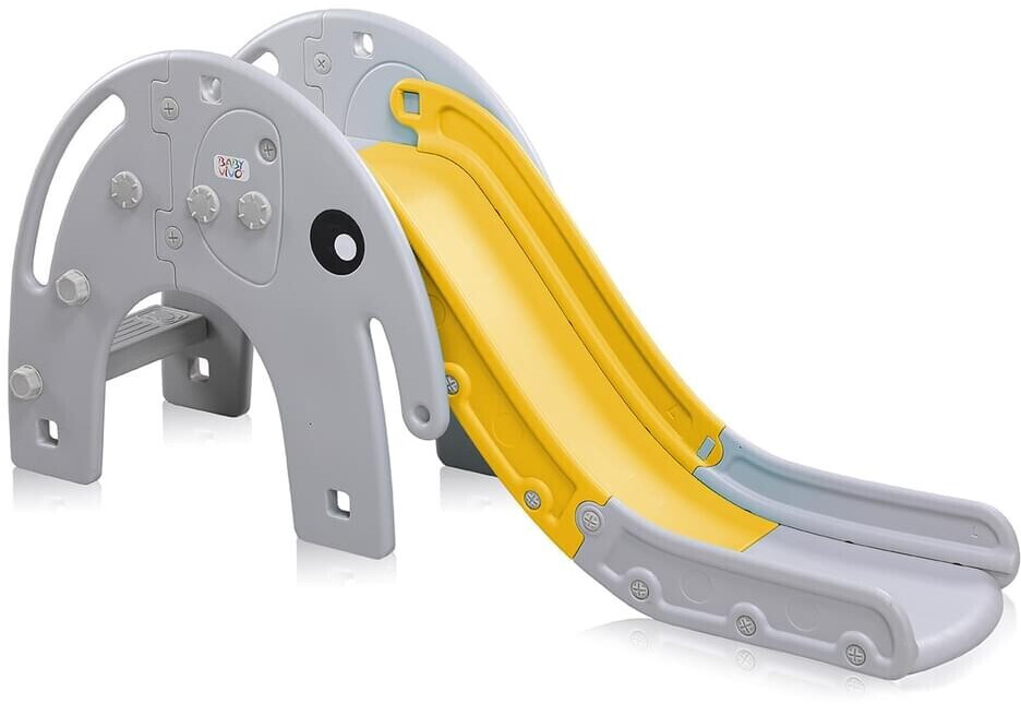 Baby Vivo elephant slide yellow/grey