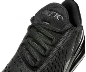 Plain black outlet nike air max