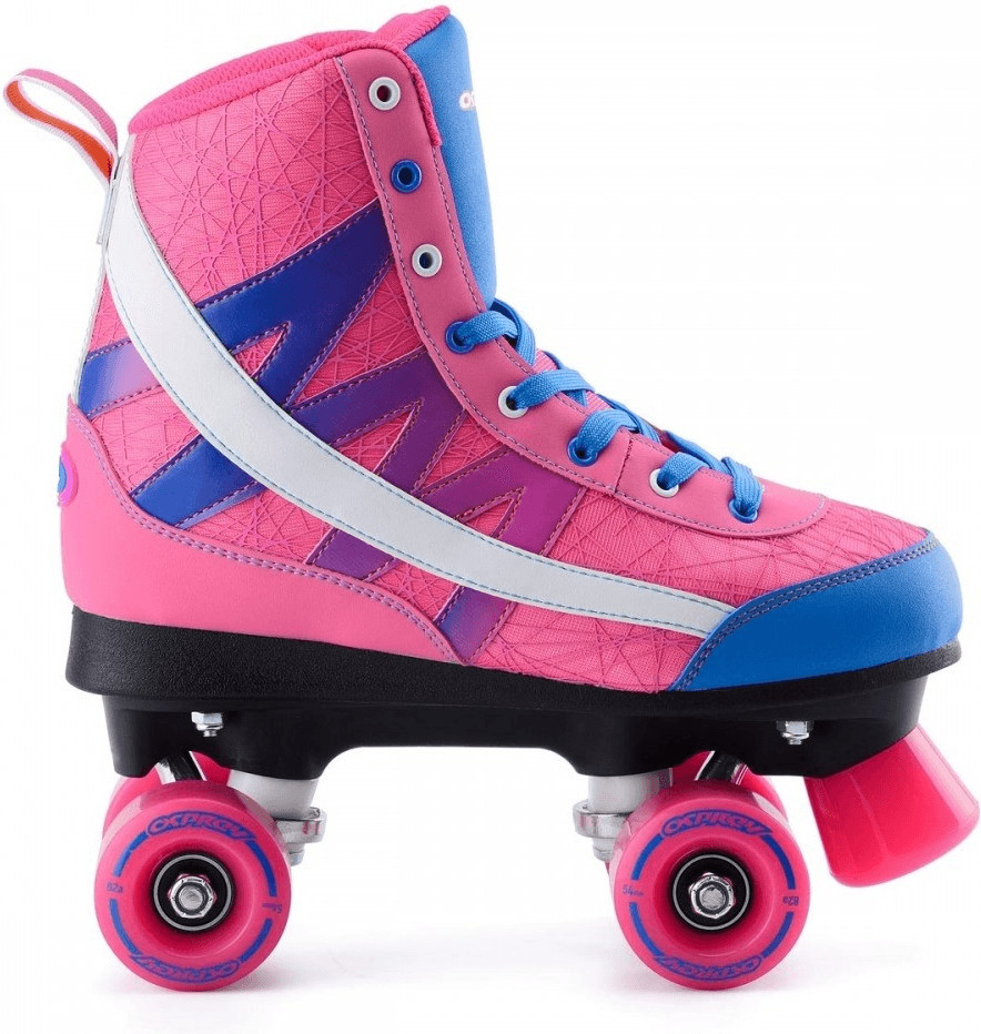 Osprey Chevron High Top Roller Skate Fly Knit pink