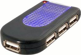 Belkin USB 4-port Travel Hub