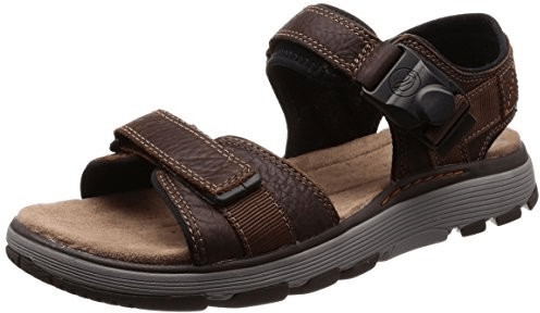 Clarks Un Trek Part dark tan lea