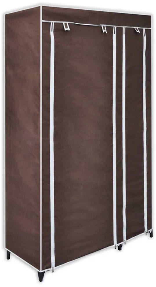 VidaXL Folding couperd 110 x 45 x 175cm brown