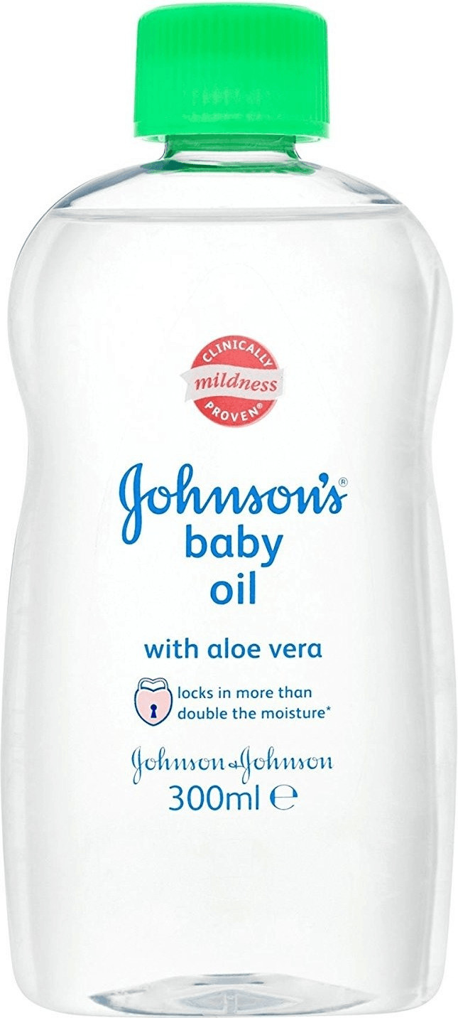 Johnson & Johnson Baby Oil With Aloe Vera (300 ml)