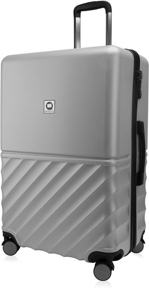 Hauptstadtkoffer Boxi 4 Wheel Trolley 75 cm silver