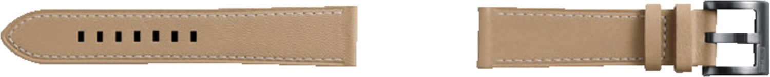 Strap Studio Bracelet Samsung Gear Sport cuir beige