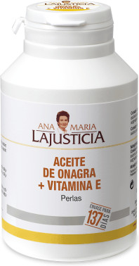 Ana Maria Lajusticia Evening Primrose Oil + Vitamin E (275 pearls)