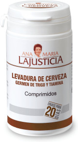 Ana Maria Lajusticia Brewer's Yeast + Wheat Germ (75 tablets)