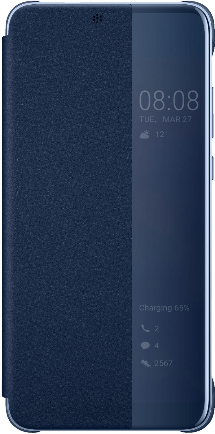 Huawei Étui View (P20) bleu foncé